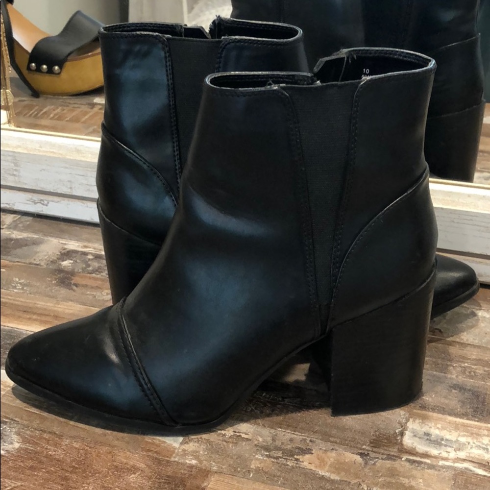 Black heels